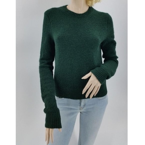 OLD Celine by Phoebe Philo - Green Cashmere Knit Sweater - Picture 10 of 11